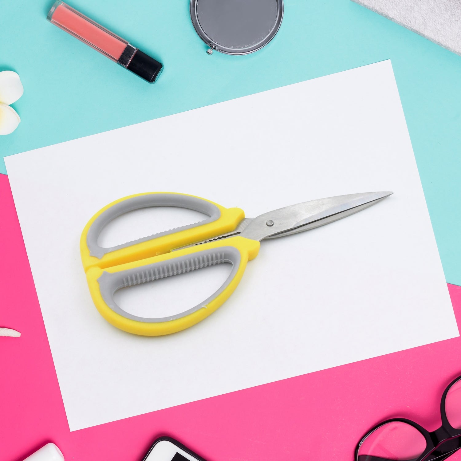9432 Multipurpose Scissor Large Scissors Comfort Grip Handles and Stainless Steel Blades for Precision Cutting of Paper, Photos, Crafts, and More (1 Pc) 9432 Multipurpose Scissor Large Scissors Comfort Grip Handles and Stainless Steel Blades for Precision Cutting of Paper, Photos, Crafts, and More (1 Pc)